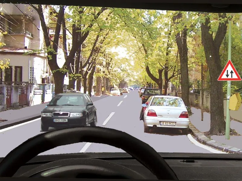 Indicatorul din imagine vă avertizează că:
